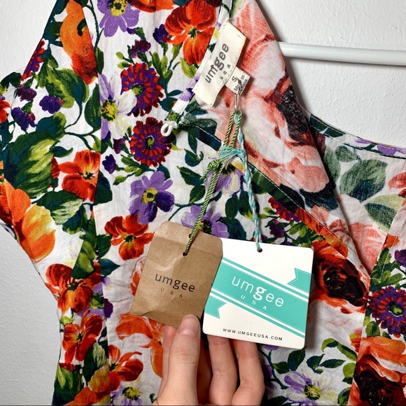 NWT Umgee Floral Dress - Picture 4 of 7
